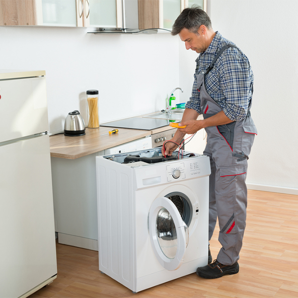 can you walk me through the steps of troubleshooting my washer issue in Big Cabin OK